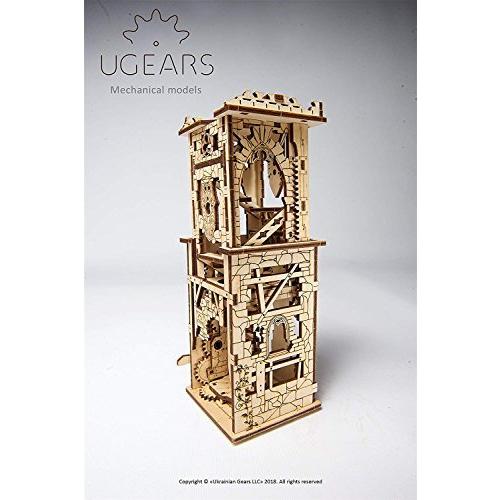 Ugears ユーギアーズ Archballista-Tower アークバリスタと攻城塔 70048 木のおもちゃ 3D立体 パズル 