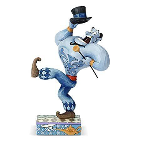 Enesco Disney Traditions by Jim Shore Aladdin Genie Figurine, 8.3 Inch, Mul