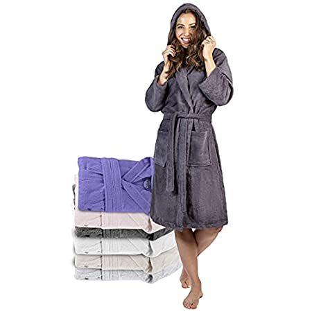 スーパーセール Grey Dark Xl Women For Bathrobes 海外輸入品です お届けまで丁寧に対応いたします Trace No Women S Robe Bath 100 Luxury ルームウェア 部屋着 Www Ja Kitakyu Or Jp