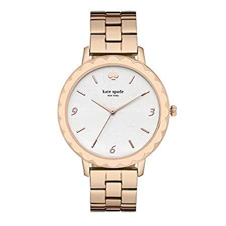 腕時計 Kate Spade New York Women's Morningside Quartz Stainless Steel Three-Hand D