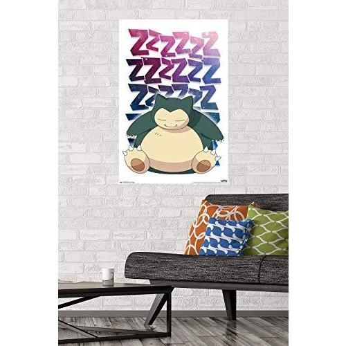 Trends International ポケモン カビゴンウォールポスター 22 3インチ X 34インチ プレミアムフレームなしバージョン 並行輸入品 B07h9fqslm Times K 通販 Yahoo ショッピング