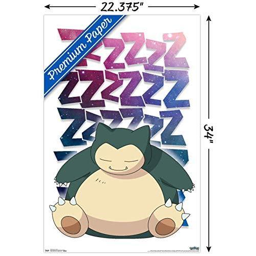 Trends International ポケモン カビゴンウォールポスター 22 3インチ X 34インチ プレミアムフレームなしバージョン 並行輸入品 B07h9fqslm Times K 通販 Yahoo ショッピング