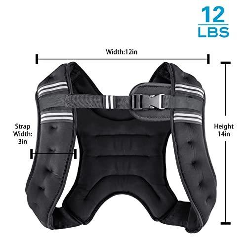 Henkelion ランニングウエイトベスト メンズ レディース キッズ用 トレーニング用ボディウエイトベスト ウェイトベスト ワークアウト器具 ジョ 