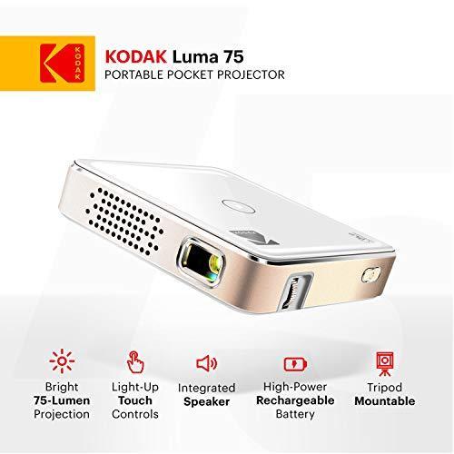 KODAK Luma ポータブルスマートプロジェクター ソフトケース付き 75 