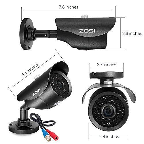 ZOSI 2.0 Megapixel 1080P HD-TVI CCTV Security Camera Waterproof Outdoor Ind｜kyokos｜04