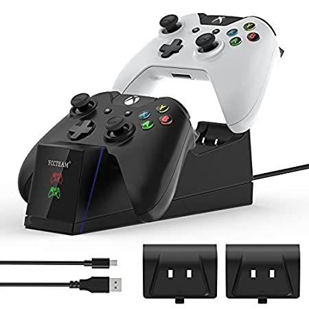 超熱 Oneコントローラー充電ステーション Xbox Weicheng 充電ドック On Xbox 10mah 2本 充