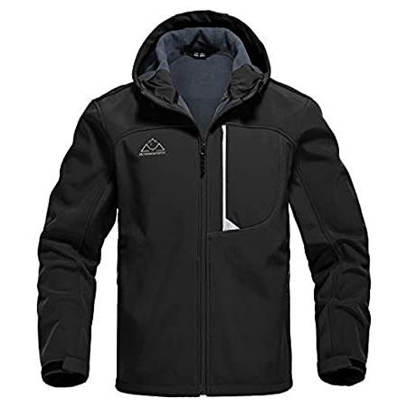 早い者勝ち Rdruko メンズ アウトドア ソフトシェル ジャケット ポーラーフリース裏地 防水 タクティカル ハイキング クライミング