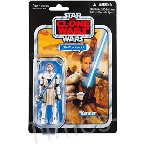 Star Wars The Vintage Collection OBI-Wan Kenobi Toy, 3.75" Scale The Clone Wars Figure
