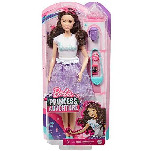 新商品のご紹介 Barbie Princess Adventure Renee Doll (12-inch Brunette) in Fashion and Acce