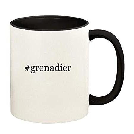 高級ブランド Hashtag 11oz - #grenadier Ceramic 並行輸入品 Cup, Mug Coffee Inside and Handle Colored その他食器、カトラリー