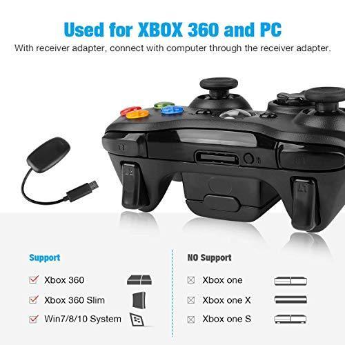 Wireless Controller for Xbox 360, YAEYE 2.4GHZ Game Joystick Controller Gam｜kyokos｜03