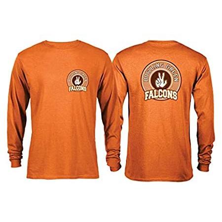NCAA College Hand Sign Great Seal Long Sleeve T-Shirt (Bowling Green State  並行輸入品