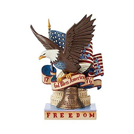 Enesco Jim Shore Heartwood Creek Patriotic Freedom Eagle Figurine 6008791