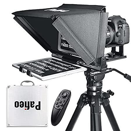 【感謝価格】 タブレット 13インチ プロンプター S12 Pafieo テレプロンプター iPad 並行輸入品 YouTube/インタビュ DSLRカメラ用 Pro12.9用 その他カメラアクセサリー
