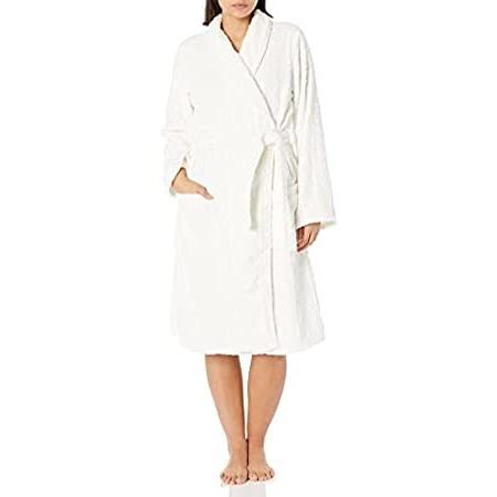 【オンライン限定商品】 PJ Salvage Women's Loungewear Frosted Robe, Ivory, M 並行輸入品 ガウン