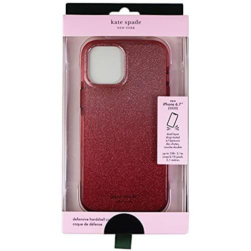 Kate Spade Defensive ハードケース iPhone 12 Pro Max用 - グリッターオンブレマゼンタ｜kyokos｜02