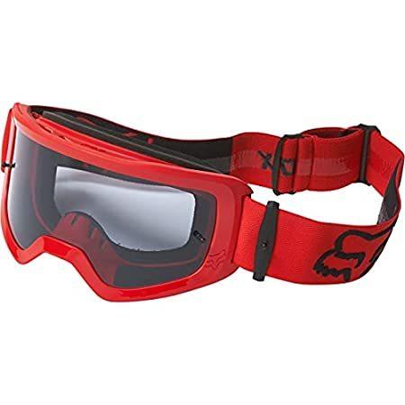 72時間限定タイムセール Fox Racing Men´s Goggle (Fluorescent RED， One Size)