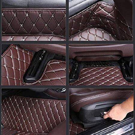 車用マット　ZPXJSM　Custom　Mats　Car　95　Protection　Car　Pads　Full　SUV　Sports　Making　Leather　Floor　B　Women　Sedan　Liners　NonSlip　Cute　Coverage　for　Men　Floor