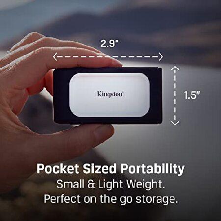 並行輸入品】キングストン 外付け SSD 1000GB 1TB USB3.2 Gen2x2 読出