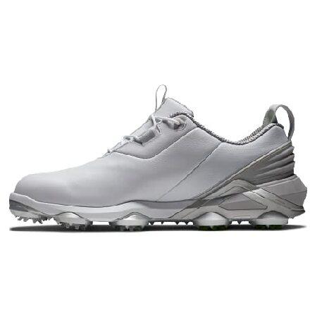 FootJoy Mens Tour Alpha Golf Shoe WhiteGreyLime 10 