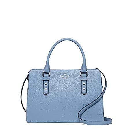 柔らかな質感の Handbag bag Shoulder Street Mulberry Lise York New Spade Kate (Dusty 並行輸入品 Blue) ハンドバッグ