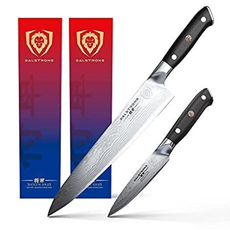 新作モデル DALSTRONG Shogun Series 9.5" Chef Knife Bundled with 3.5" Paring Knife 並行輸入品 その他包丁、ナイフ