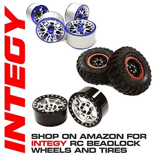 直営店で購入 Integy RC Model C31346PURPLE 5 Spoke Complete Wheel & Tire Set (4) for Drif 並行輸入品
