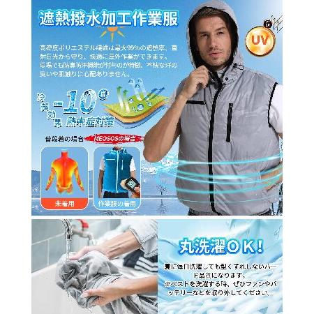 大幅にプライスダウン大幅にプライスダウンmeosos 空調作業服 ファン