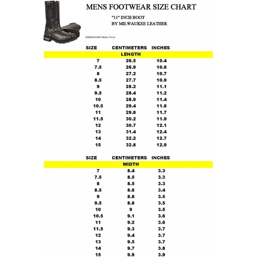激安アウトレット 買取 Milwaukee Leather Mbm9061wp メンズ ブラック 幅11インチ 防水ハーネス スクエアトゥ ブーツ 9 5w 値下げセール Www Himalayaheart Com