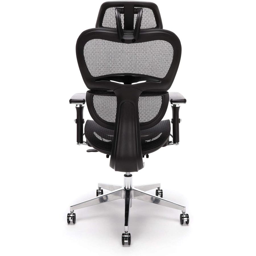 OFM Core Collection Ergo Office Chair featuring Mesh Back and Seat with  Optional Headrest%カンマ% in Black (540-BLK)