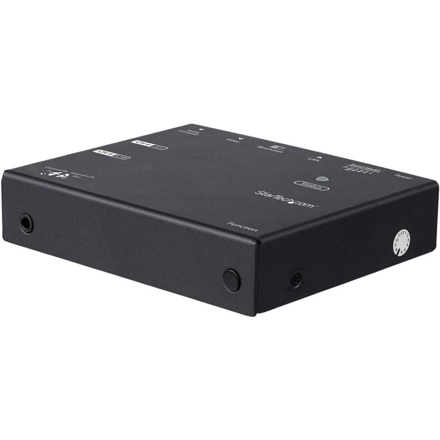 StarTech.com IP対応HDMIエクステンダー ビデオ圧縮機能 1080p Cat6ケーブル使用 LAN対応HDMI延長器 ST12MHDLNHK｜kyokutoreach｜02