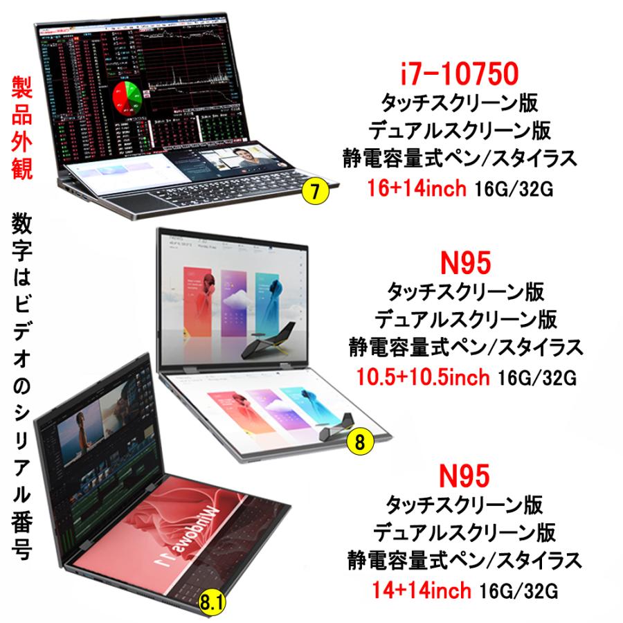 【10%off】ノートパソコン 2024 16機種を選択 windows11 office 搭載  pc Microsoftoffice 12/16GB 第13世代CPU N95 corei7 i5 SSD 1T  安い お歳暮 プレゼント｜kyomiichi｜04