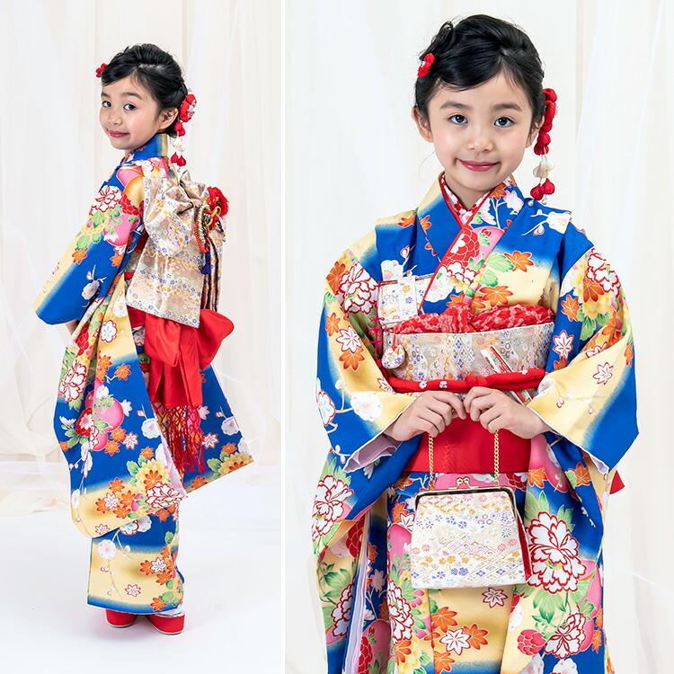 七五三 着物 7歳 女の子 フルセット 四つ身 753 七歳 7才 子供 七五三 着物 7歳 女の子 フルセット 四つ身 753 七歳 7才 子供