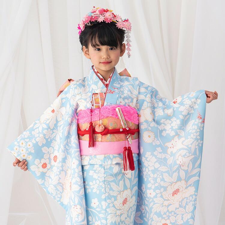 七五三 着物 7歳 女の子 フルセット 四つ身 753 七歳 7才 子供 七五三 着物 7歳 女の子 フルセット 四つ身 753 七歳 7才 子供