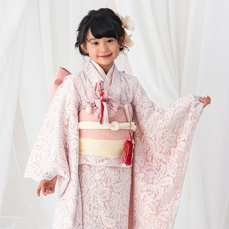 七五三 着物 7歳 女の子 フルセット 四つ身 753 七歳 7才 子供