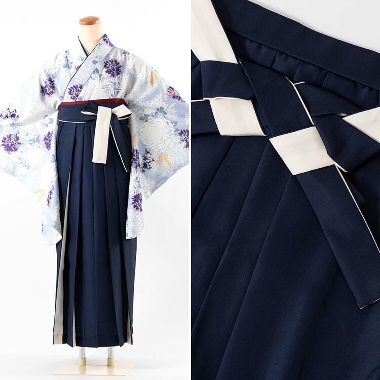 66584　行燈袴　紺 66584行燈袴紺