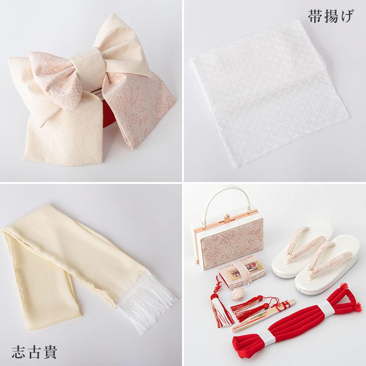 四つ身セット　ねじり梅　ピンク Amazon | [Muromachi-st.] 七五三 着物 7歳 女の子 四つ身 子供