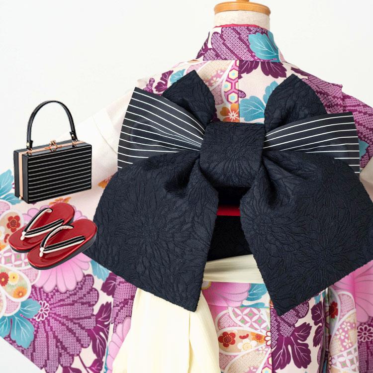 七五三 着物 7歳 四つ身セット(結び帯セット) 女の子 15点フル