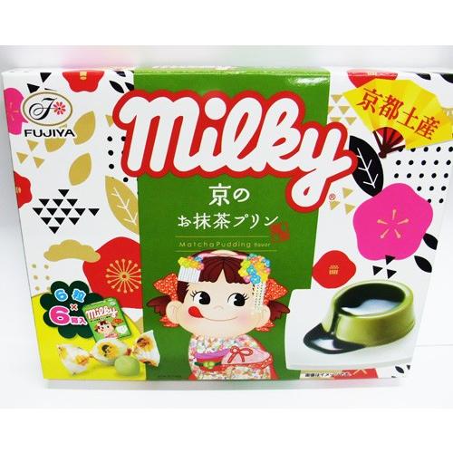 京都土産 Milkyミルキー 京のお抹茶プリン風味 宅配便なら あすつく 009 10 京都みやげ栄山堂 通販 Yahoo ショッピング