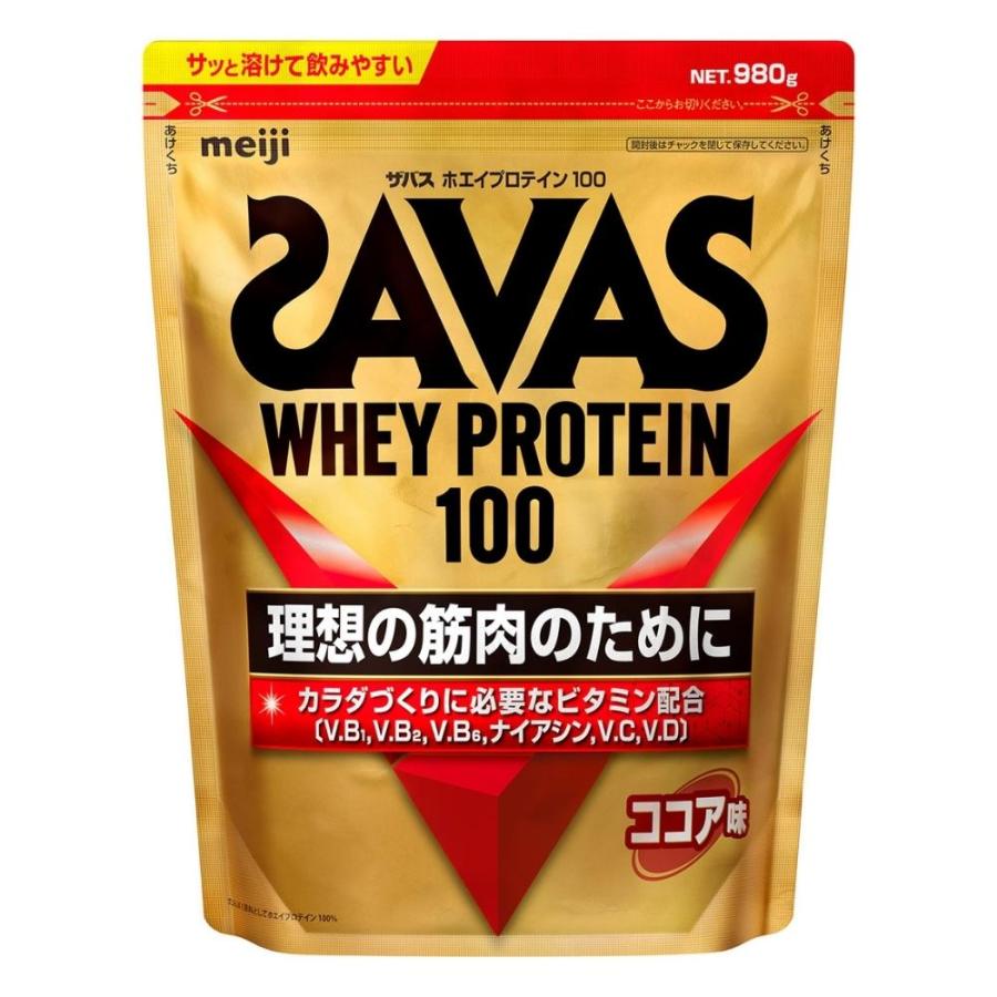 【当店一番人気】 ココア味 ホエイプロテイン100 ザバス - その他