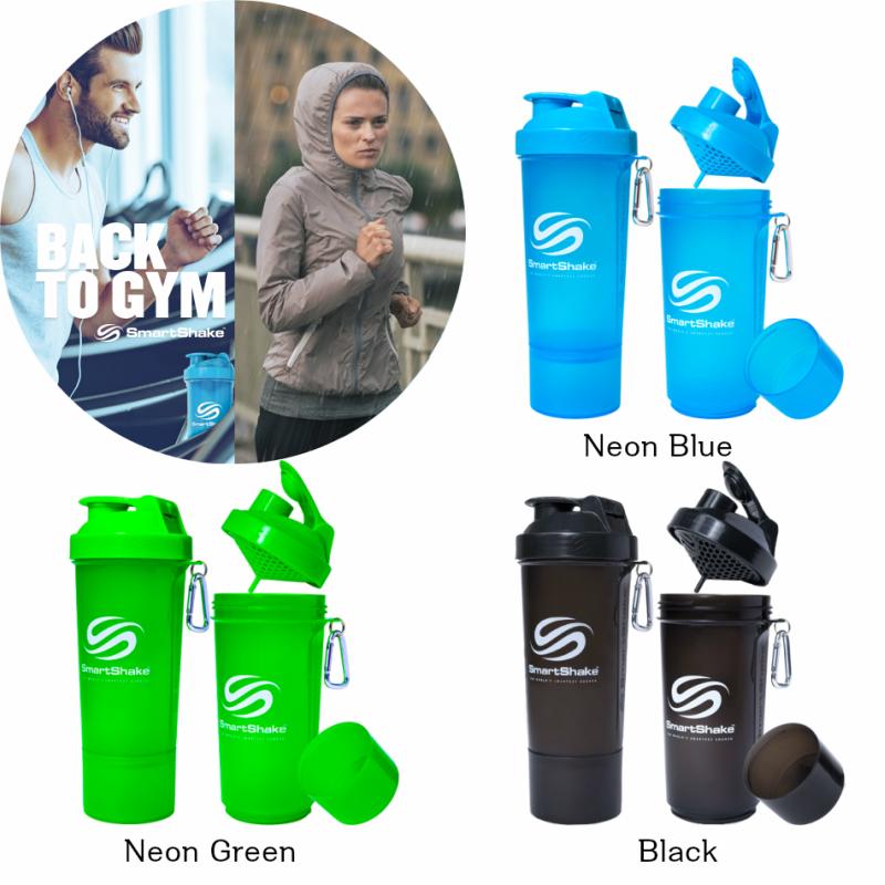 スマートシェイク スリム シェイカー プロテイン ボトル Smartshake Slim 500ml おしゃれ 可愛い ジム 筋トレ ドリンクボトル K745 スポーツメイドショップkyomo 通販 Yahoo ショッピング