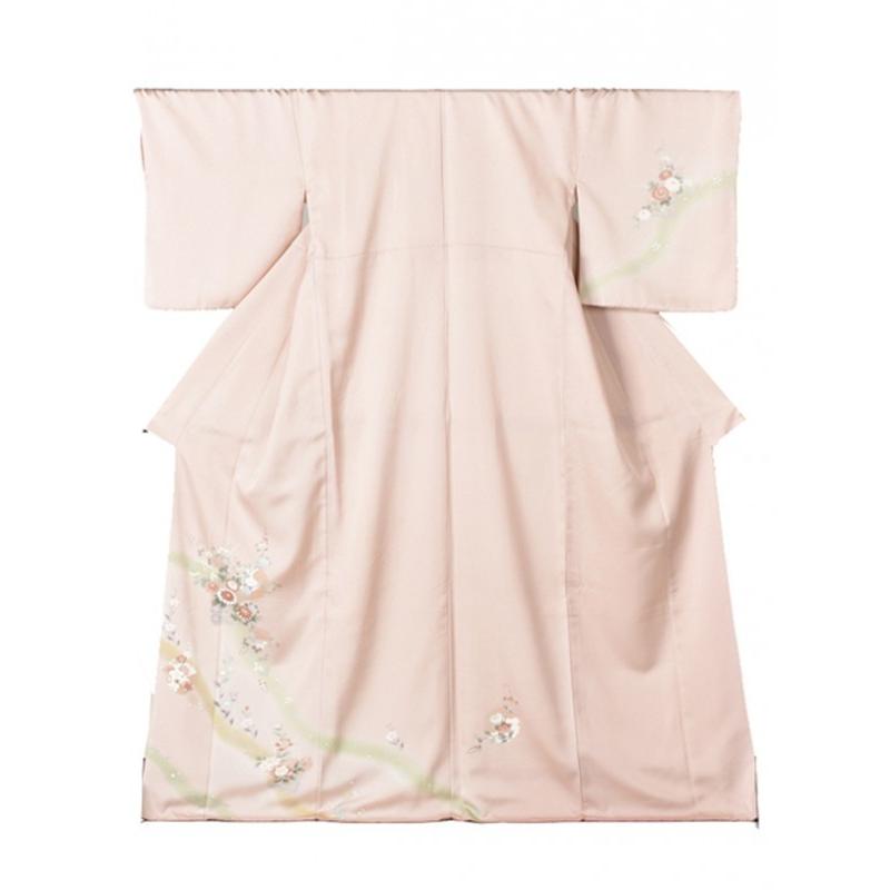 訪問着 葵 格子 薄緑 楽天市場】訪問着 レンタル 着物レンタル