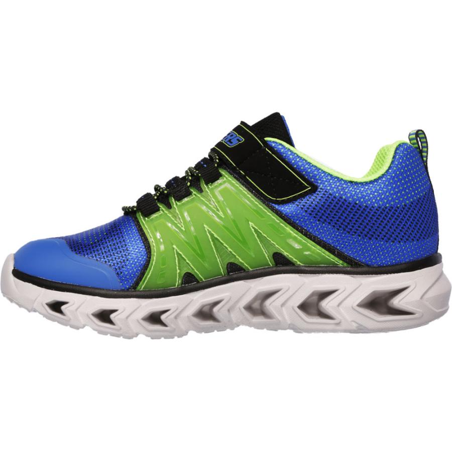 Skechers スケッチャーズ HYPNO−FLASH　2．0　ジュニア 90585L ブルー/ライム｜kyonen-ya｜04