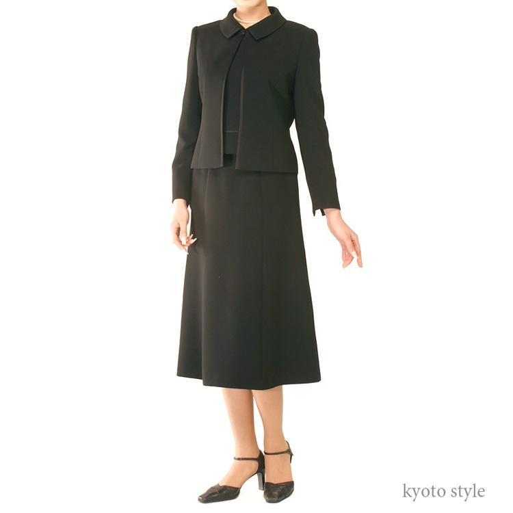 5号 喪服 礼服 ブラックフォーマル レディース 40代 50代 60代 ロング丈 ロング スカーツスーツ ミセス 女性 葬儀 法事 スーツ T680 10at680 5au 京都スタイル フォーマル 着物 通販 Yahoo ショッピング