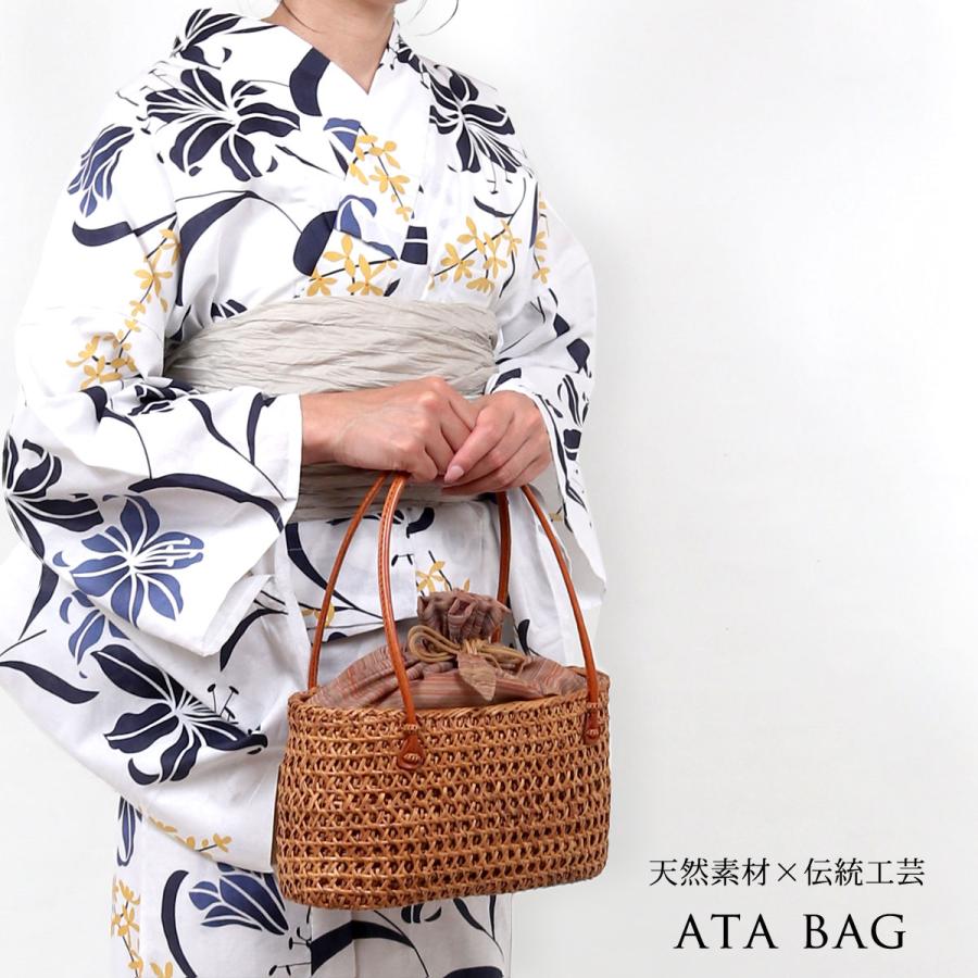 カゴバッグ アタ 最高級の籐を採用した名品！『オトナのかごバッグ』ATAO(アタオ