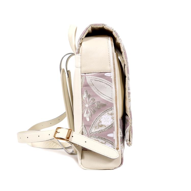 帯地 バッグ リュック レディース 本革 バック bag かばん 鞄