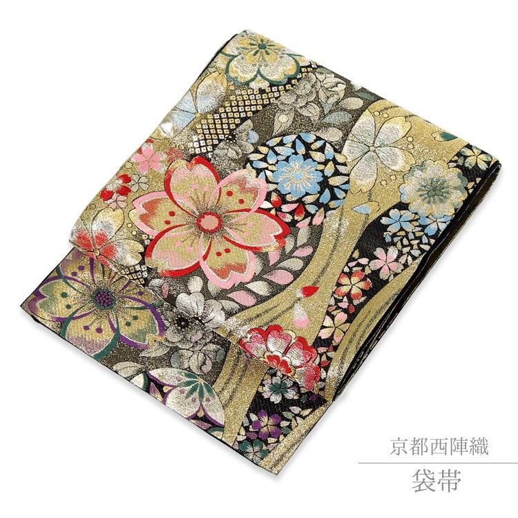 袋帯 振袖 訪問着 礼装 帯 仕立て上り 西陣織 女性用 レディース 70057