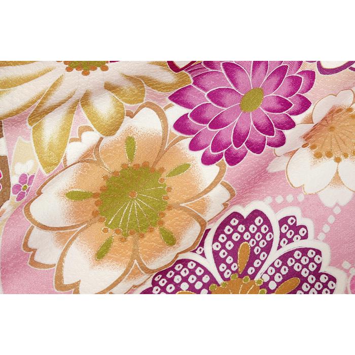 振袖 ピンク 成人式 結婚式 卒業式 お正月 晴れ着 仮仕立て 仮絵羽