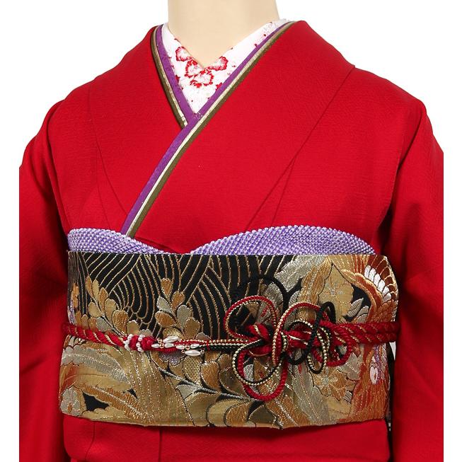 振袖 レンタル セット 小柄 成人式 結婚式 卒業式 結納 きもの 着物 赤