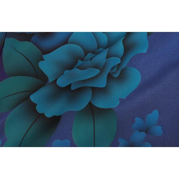 振袖　紺色 青色 フルセット　成人式　卒業式 結婚式 振袖 レンタル フルセット 成人式 結婚式 卒業式 紺 ネイビー トール